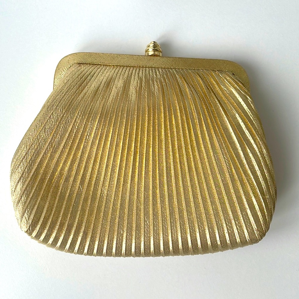 Formal gold purse